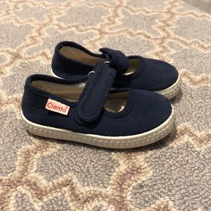 Cienta Mary Jane sneakers, European size 21, navy